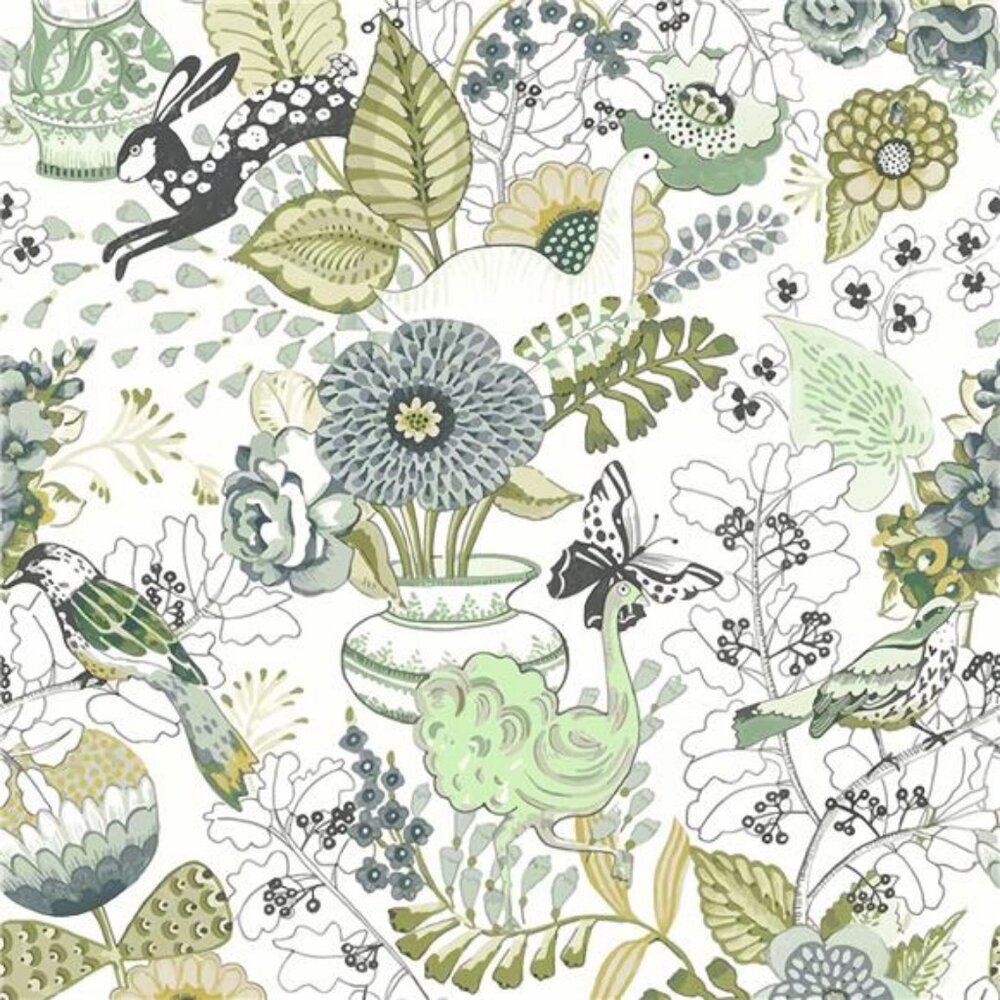 Floral Peel and Stick Wallpaper Floral Kitchen Wallpaper 17.7inch × 196.8inch